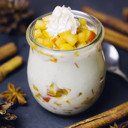 Frozen Yogurt mit Mango & Honig