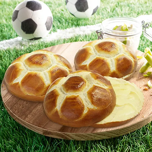 Laugenbrötchen Burger