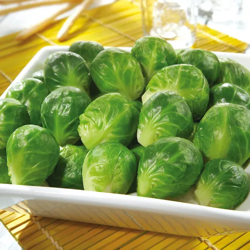 Knuspriger Rosenkohl