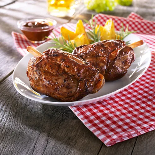 Abbildung Mini-Haxe BBQ-Style