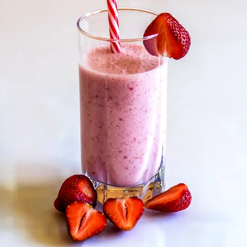 Erdbeer-Kefir-Speise