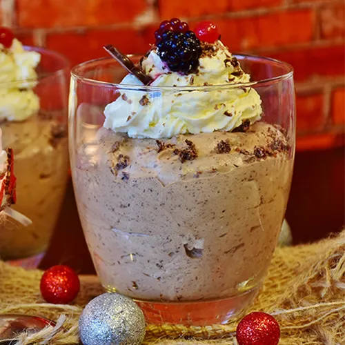 Weihnachtsmousse