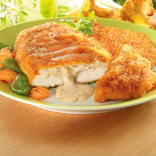 Abbildung Hähnchen-Brustfilet mit Waldpilzen