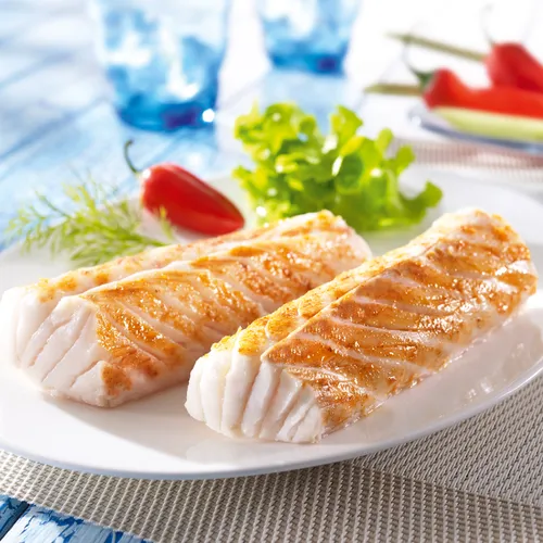 Fischfilet in Kokossauce
