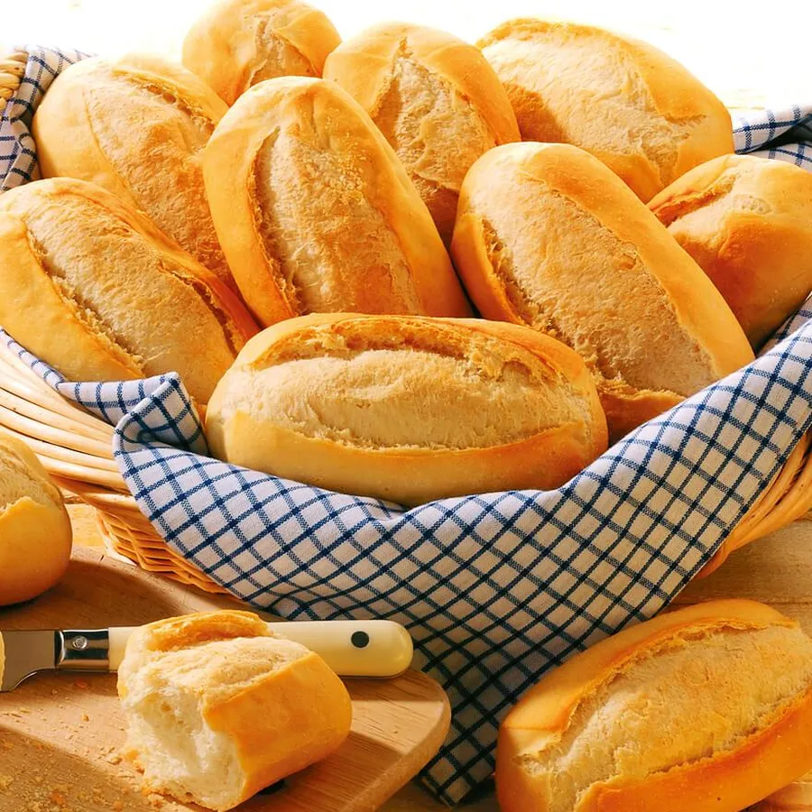 Baguette-Brötchen