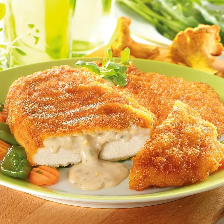 Hähnchen-Brustfilet mit Waldpilzen