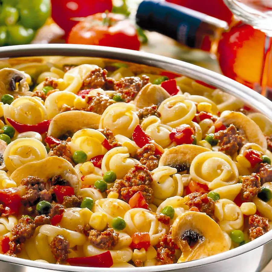 Italienische Nudel-Pfanne