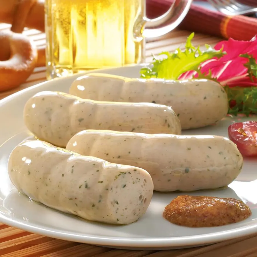 Weißwurst mit Senf