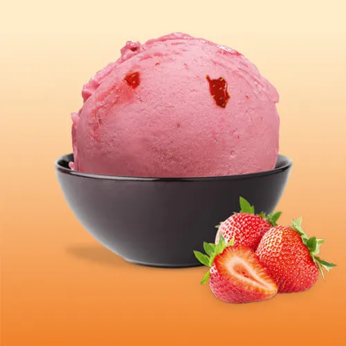 Abbildung Eiskremliebe Erdbeer Sorbet