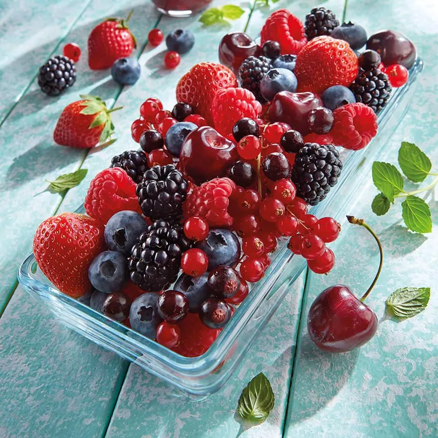 Feine Obstmischung