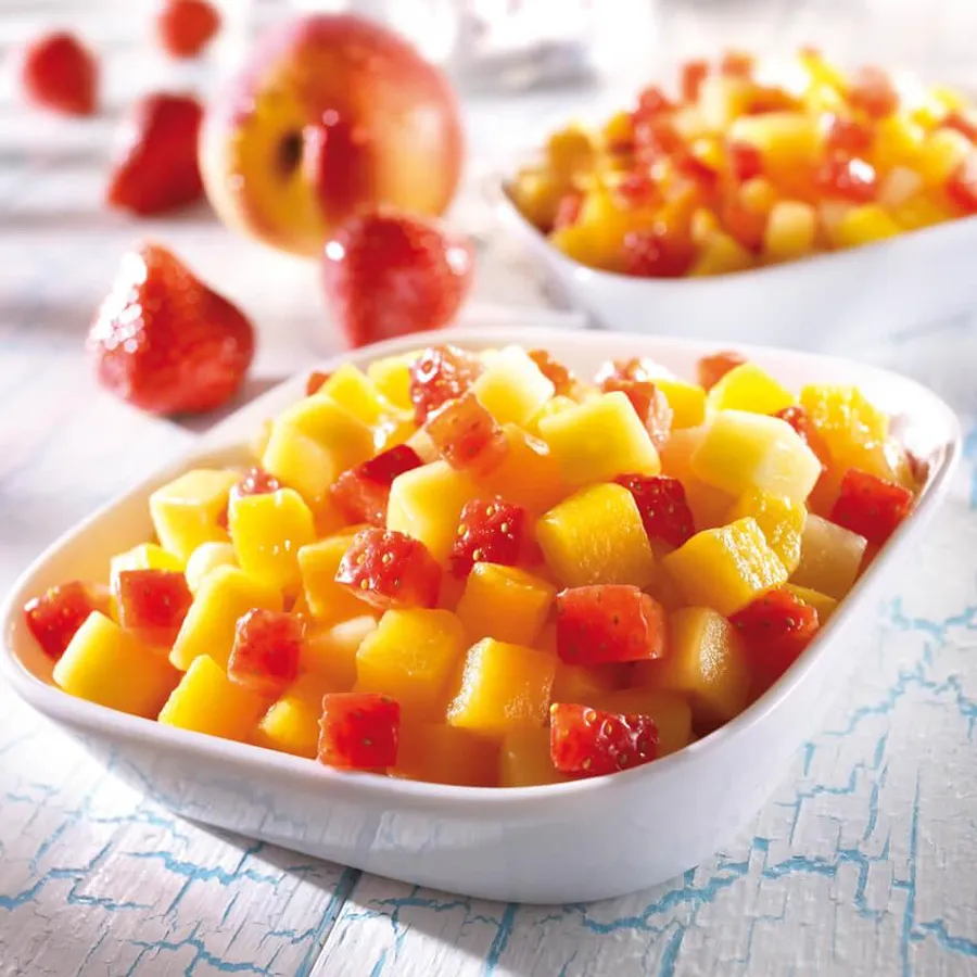 Obstsalat „extra fein“